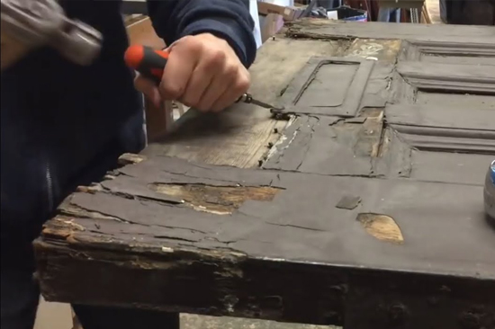 North Highlands-wooden-door-repair