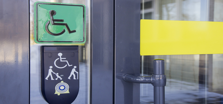 automatic handicap door opener in North Highlands